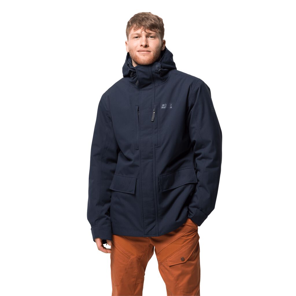 Jack Wolfskin WEST Férfi Télikabát Kék - NHPIRM-205